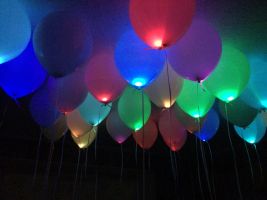 Светящиеся шары со светодиоами